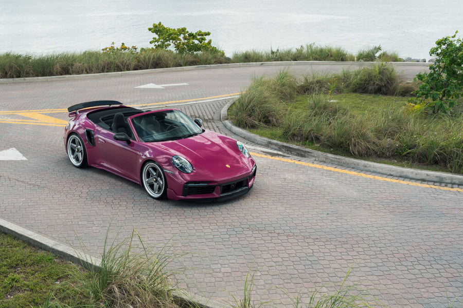 HRE 517 forged wheel on Porsche 992 Turbo CAB