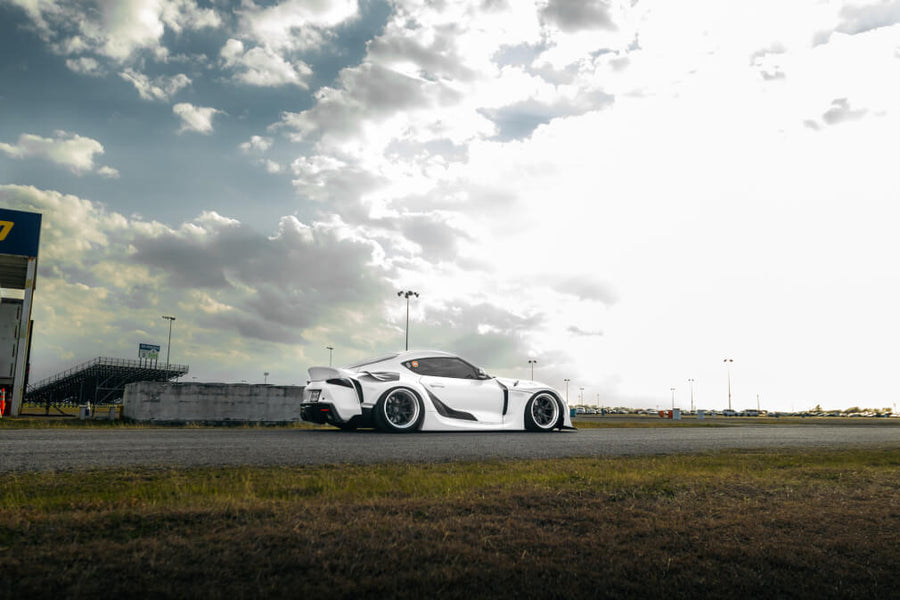 HRE S101 forged wheel on Toyota Supra GR
