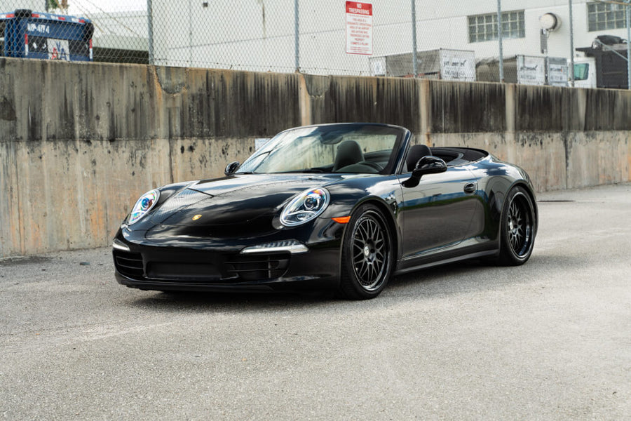 HRE 540C forged wheel on Porsche 991 Carrera 4S CAB