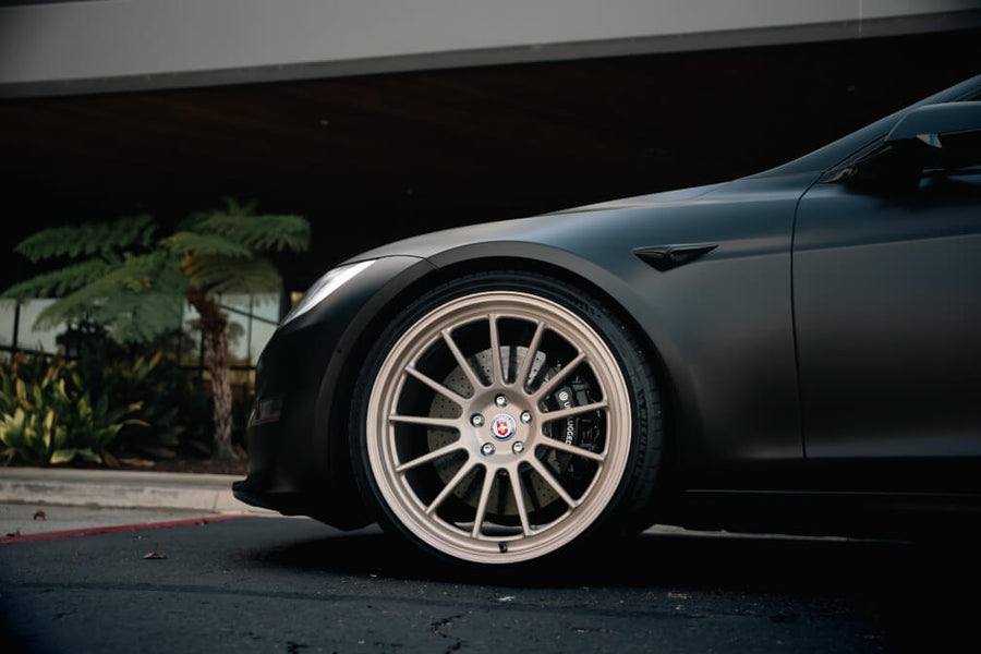 HRE 313 GTS forged wheel on Tesla Model S Plaid