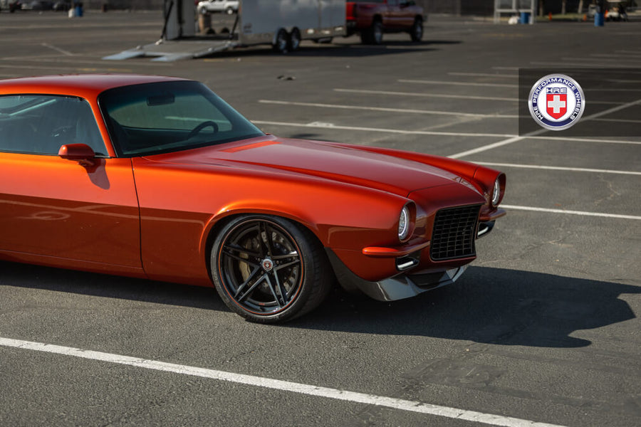HRE S207H forged wheel on 1972 Chevrolet Camaro
