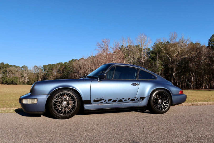 HRE 300M forged wheel on Porsche 964