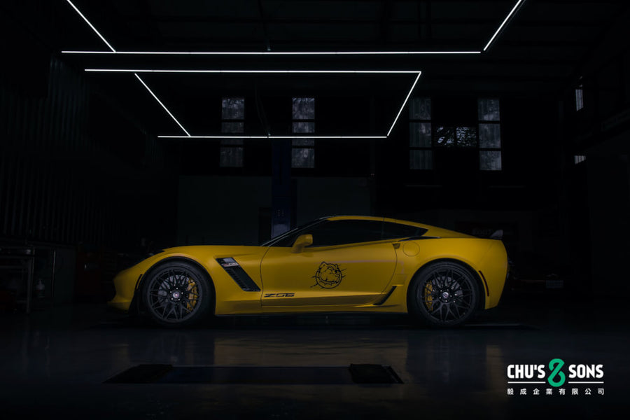 HRE 300M forged wheel on Chevrolet Corvette Z06