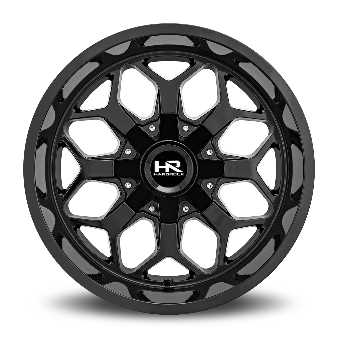 Hardrock Offroad H712 20x9 0mm Gloss Black