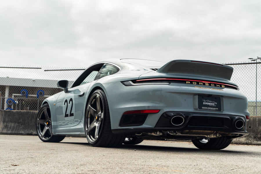 HRE 527M forged wheel on Porsche 992 Sport Classic