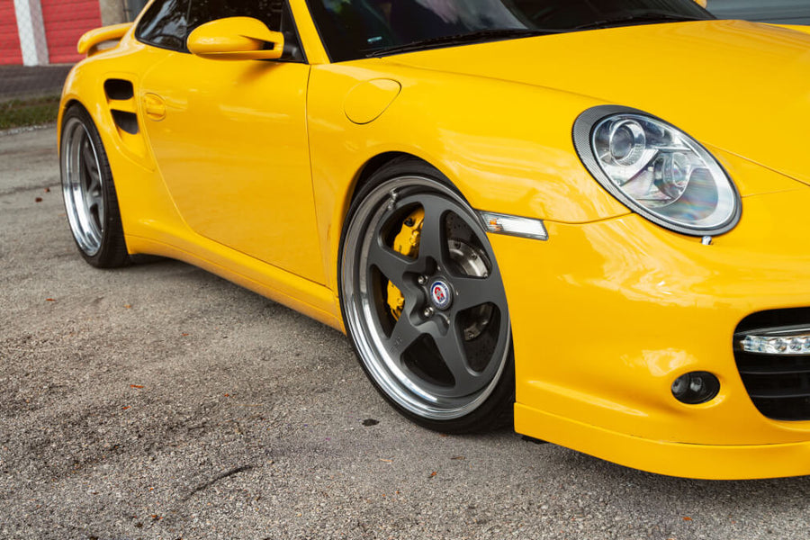 HRE 527 forged wheel on Porsche 997 Turbo