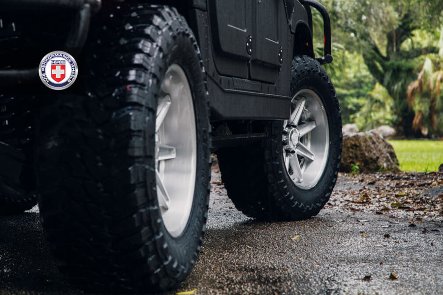 HRE HD188 forged wheel on Hummer H1