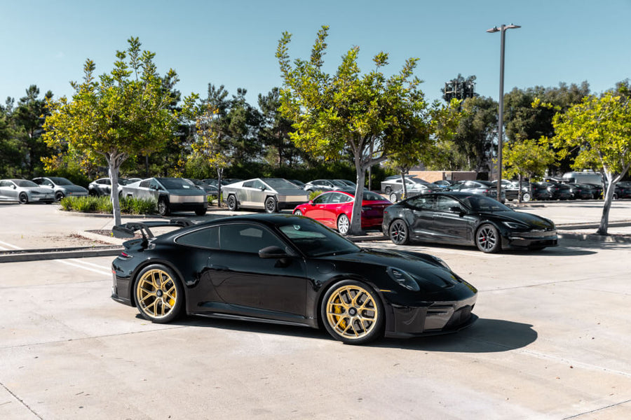 HRE R161 Lightweight forged wheel on Porsche 9922 GT3