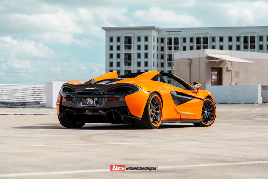 HRE S201 forged wheel on Mclaren 570S Spider