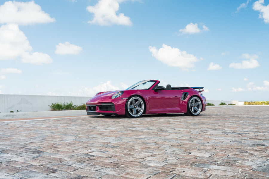 HRE 517 forged wheel on Porsche 992 Turbo CAB