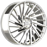 Eclipse 105 Chrome Wheel