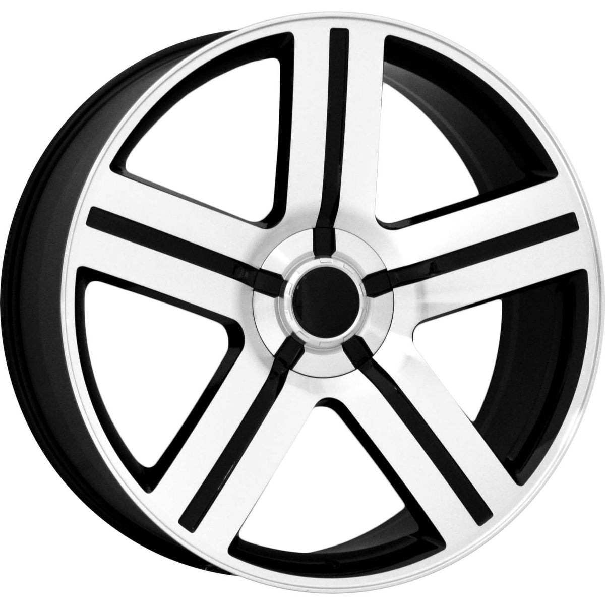 Eclipse Replica 258 Black Machined Wheel