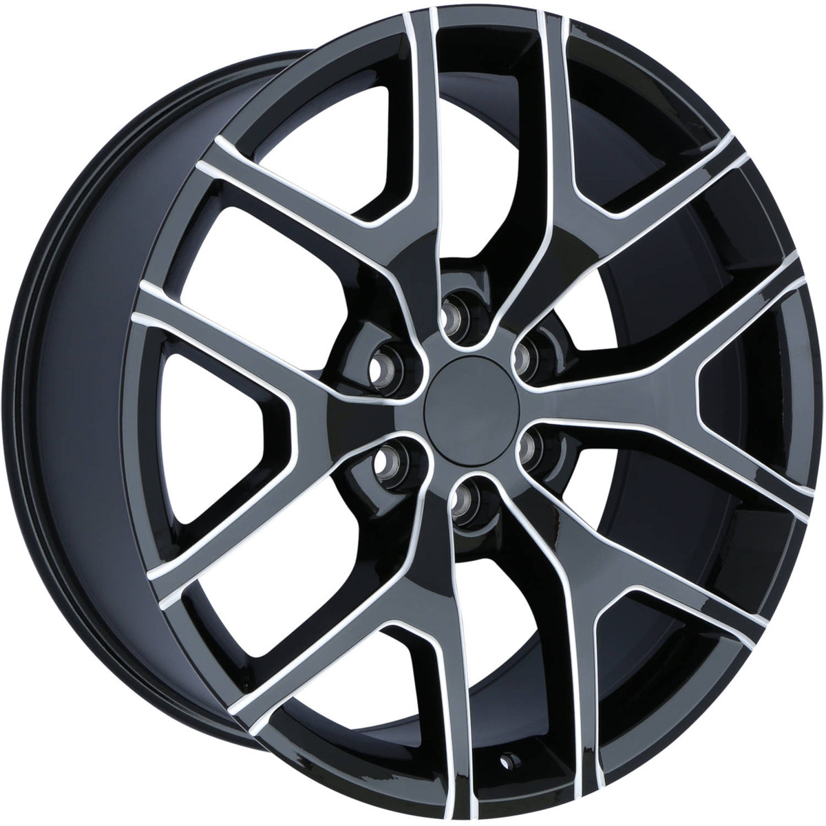 Eclipse Replica 288 Black Milled Wheel