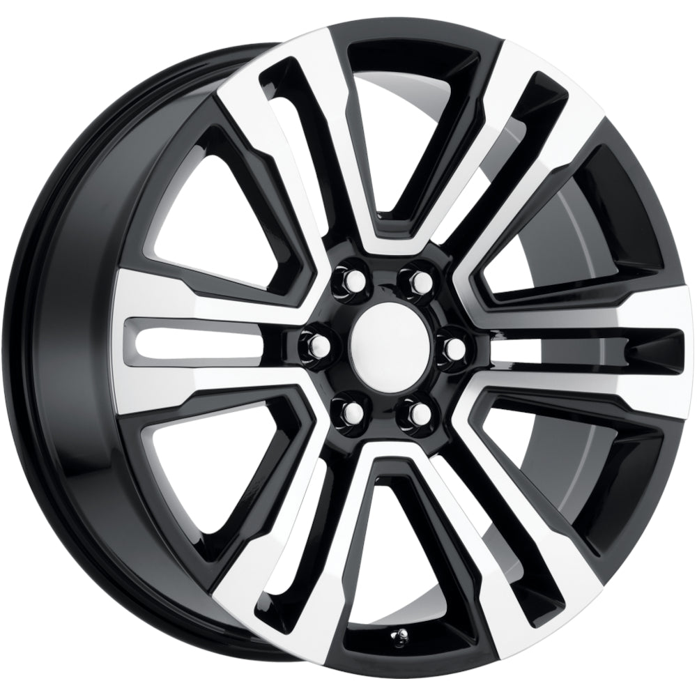 Eclipse Replica 328 Black Machined Wheel