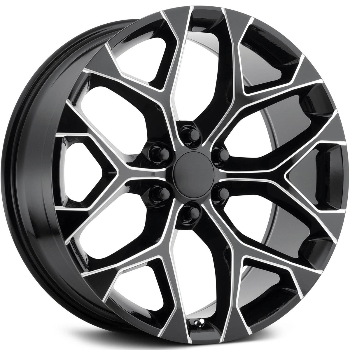 Eclipse Replica 348 Black Milled Wheel