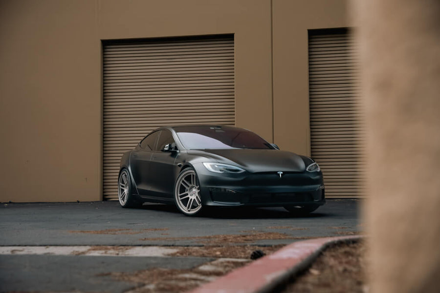 HRE 312 GTS forged wheel on Tesla Model S Plaid