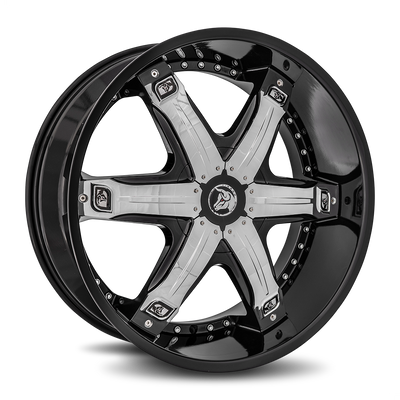 Diablo Fury FUR Gloss Black wheel