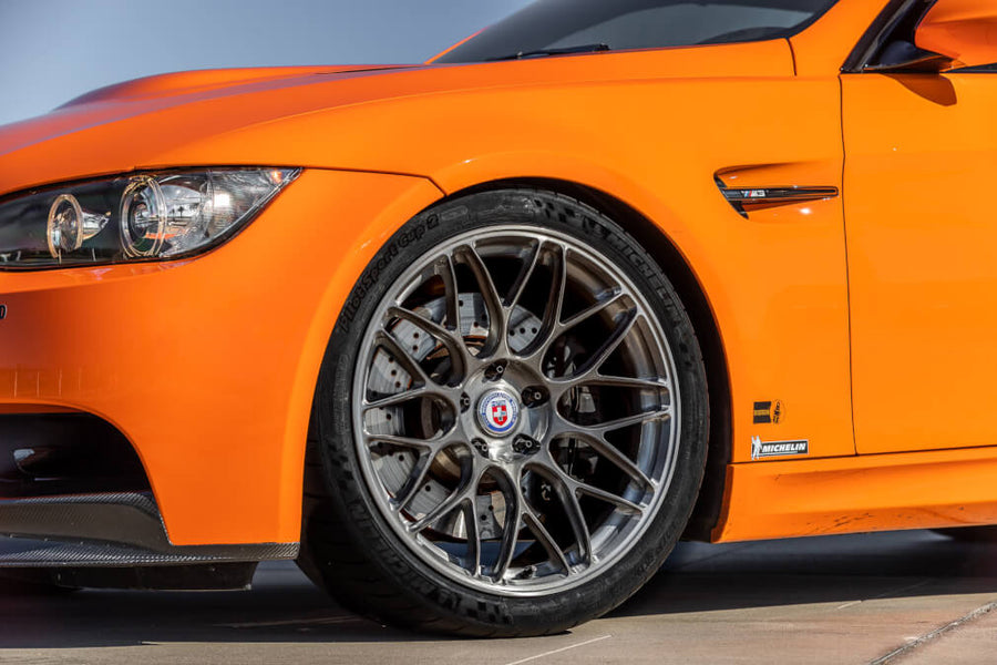 HRE RC100 forged wheel on BMW E92 M3