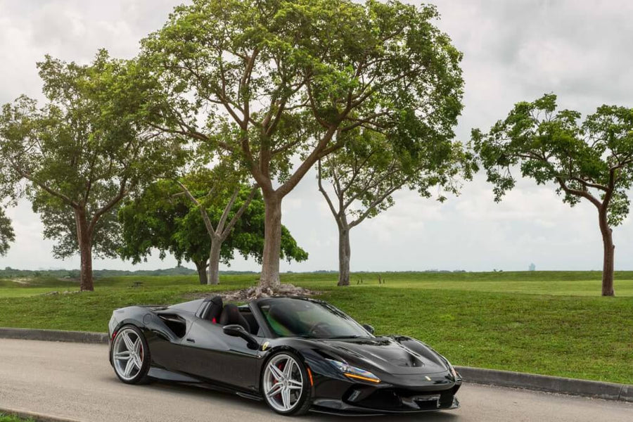 HRE P107SC forged wheel on Ferrari F8 Spider