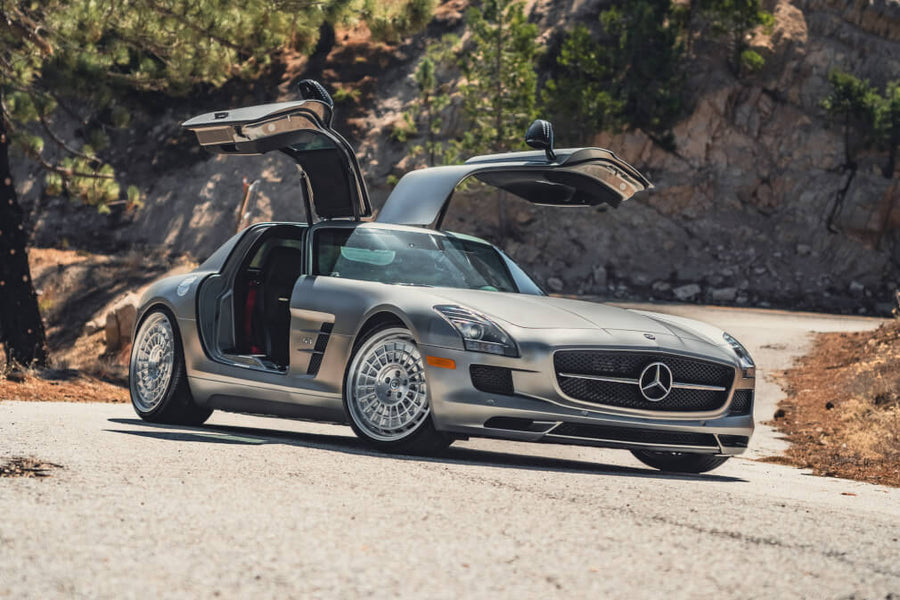 HRE 515 GTM forged wheel on Mercedes Benz SLS AMG