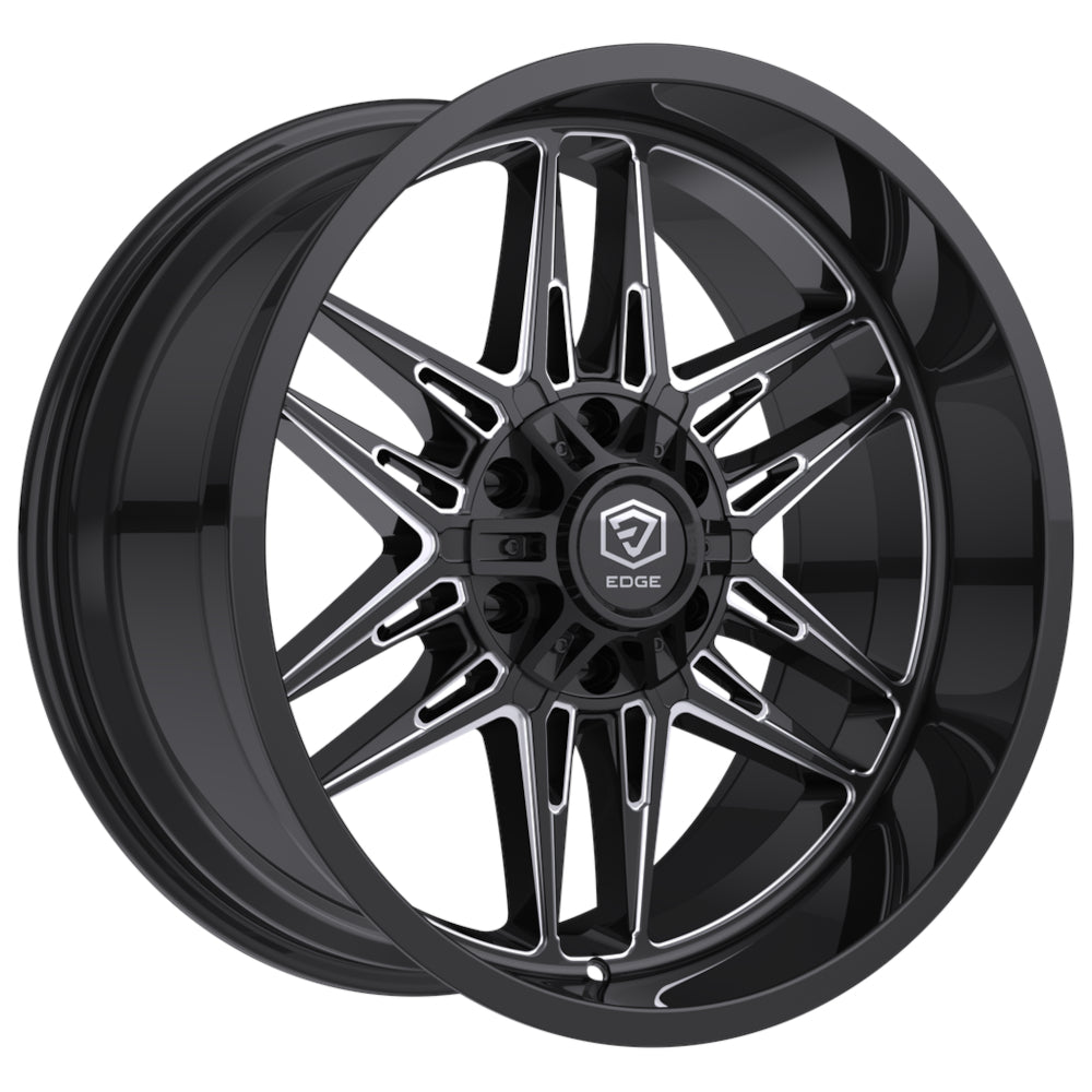 Edge Off Road 303 Black Milled Wheel