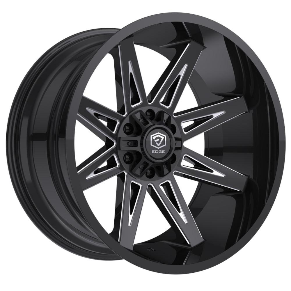 Edge Off Road 304 Black Milled Wheel