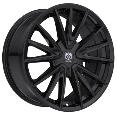 Edge Street 353 353B 20x8.5 +40mm Gloss Black