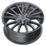 Edge Street 353A Anthracite Wheel