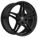 Edge Street 354B Gloss Black Wheel