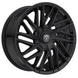 Edge Street 355B Gloss Black Wheel