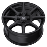 Edge Street 357B Gloss Black Wheel