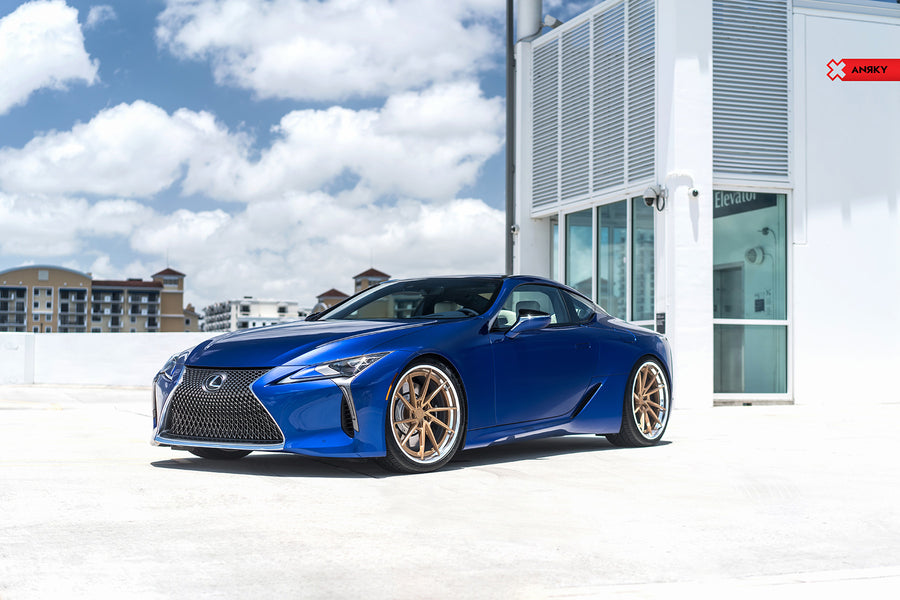 ANRKY AN33 forged wheel on Lexus LC500