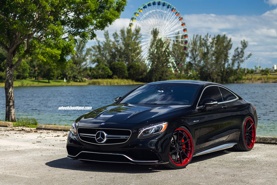 ANRKY AN33 forged wheel on Mercedes S63