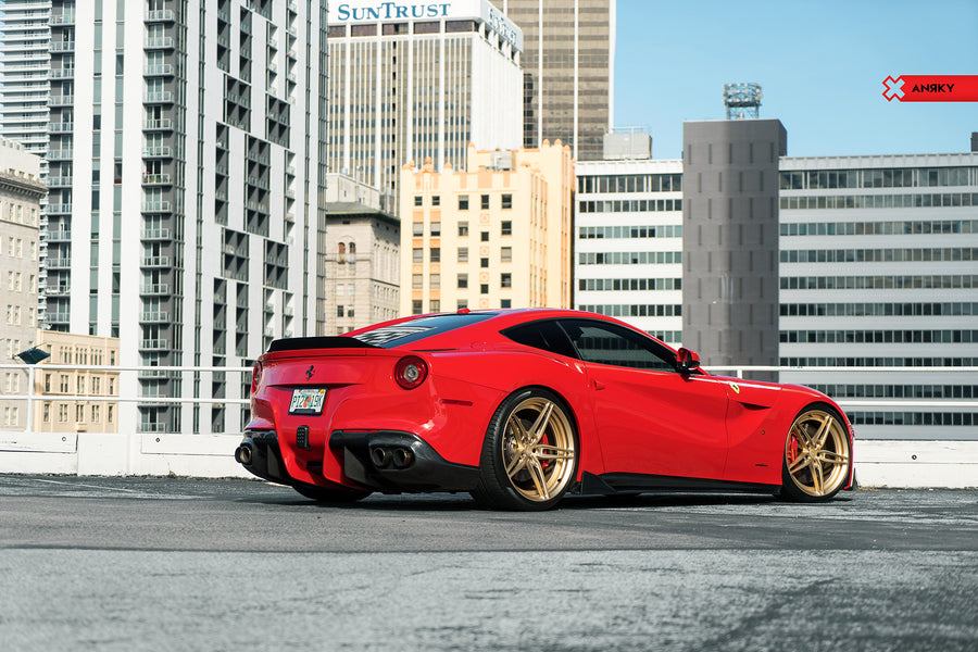 ANRKY AN27 forged wheel on Ferrari F12 Berlinetta