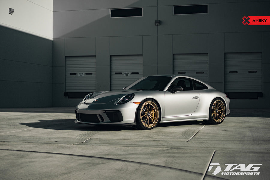 ANRKY AN32 forged wheel on Porsche 991 GT3 Touring
