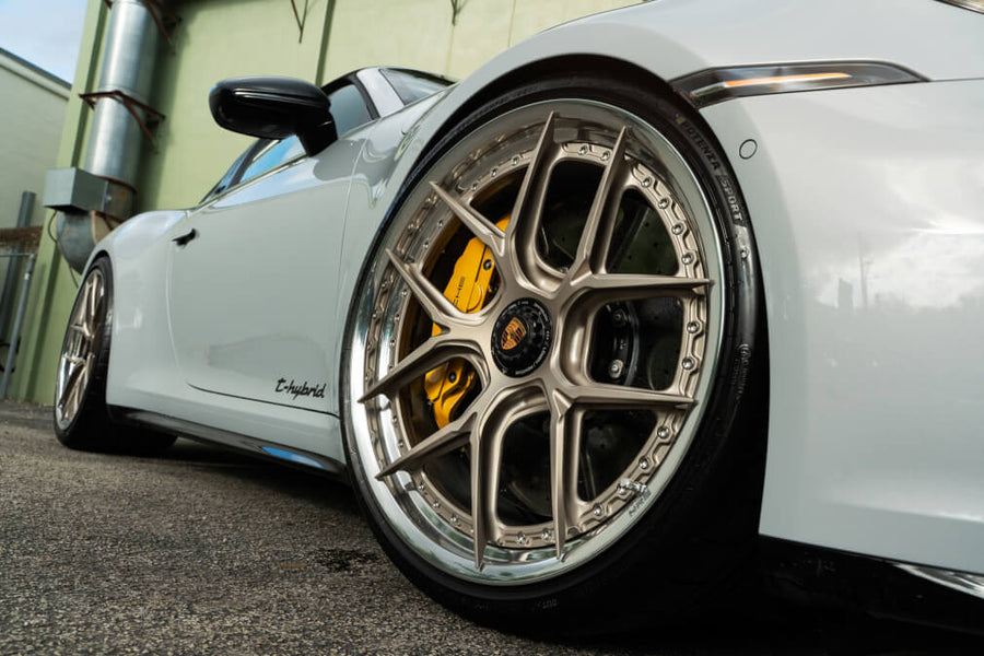 HRE S101SC forged wheel on Porsche 992 Targa GTS T Hybrid