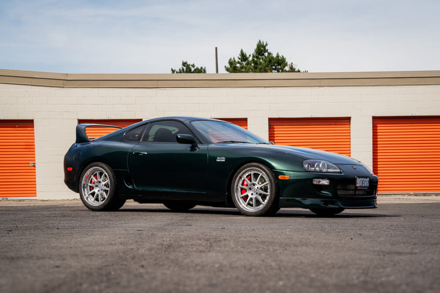 HRE C103 forged wheel on Toyota Supra MK4