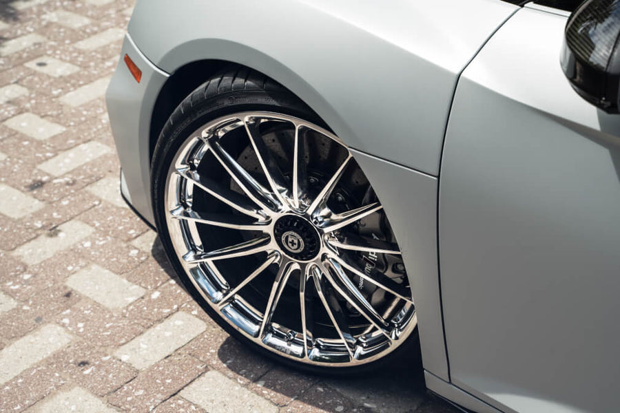 HRE P103 forged wheel on Audi R8 V10 Spyder