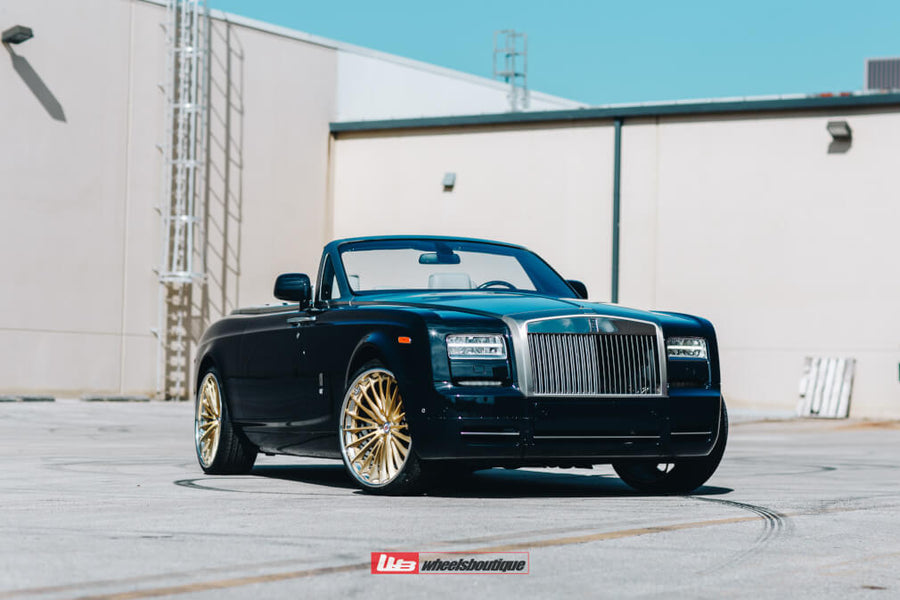 HRE S209H forged wheel on Rolls Royce Phantom Drophead