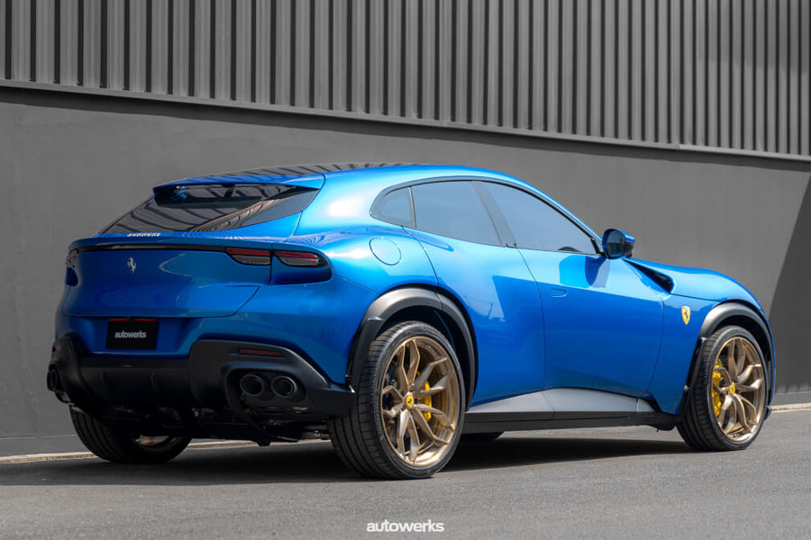 HRE P201 forged wheel on Ferrari Purosangue