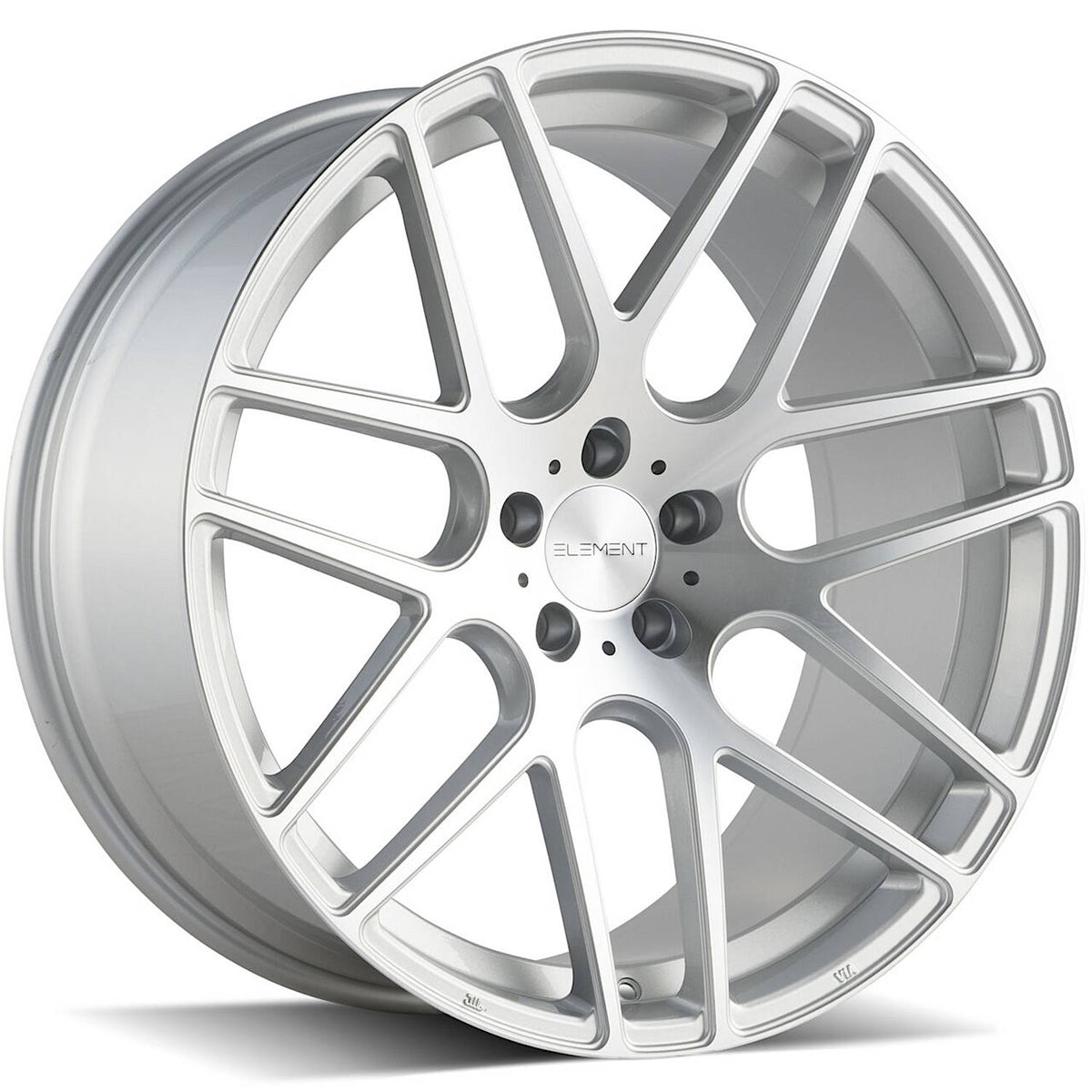 Element EL006 Silver Machined Wheel
