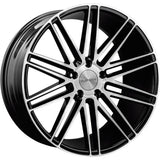 Element EL010 Black Machined Wheel
