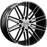 Element EL010 Black Machined Wheel