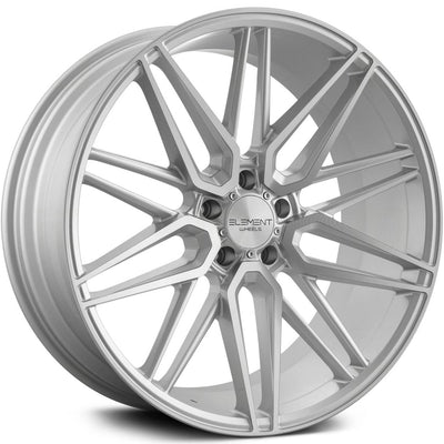 Element EL11 Silver Machined Wheel