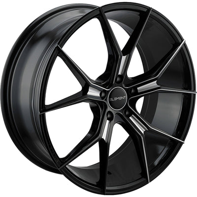 Element EL1225 Black Milled Wheel