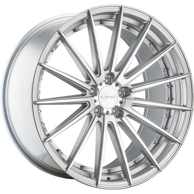 Element EL15 Silver Machined Wheel