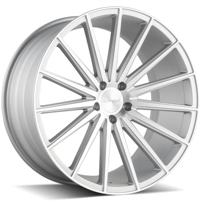 Element EL48 Silver Machined Wheel