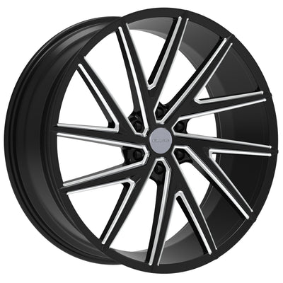 Elure 50 Black Milled Wheel