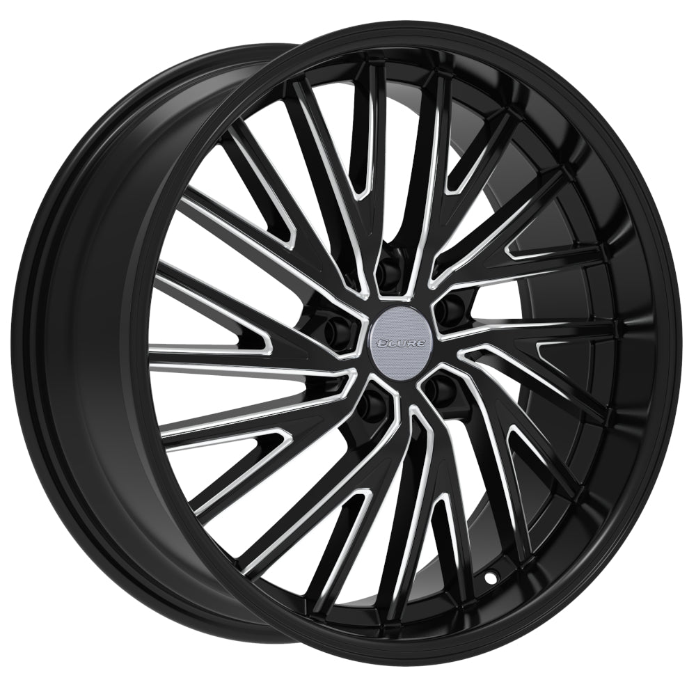 Elure 53 Black Milled Wheel