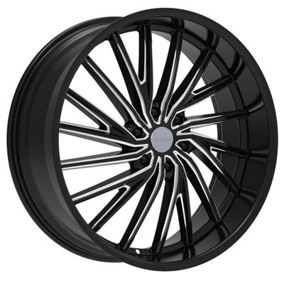 Elure 54 Black Milled Wheel